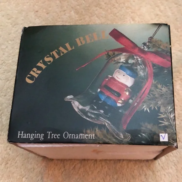 1981 L'IL CHIMER'S CRYSTAL BELL "NUTCRACKER” HANGING TREE ORNAMENT 3.5x2.25” - Picture 3 of 3